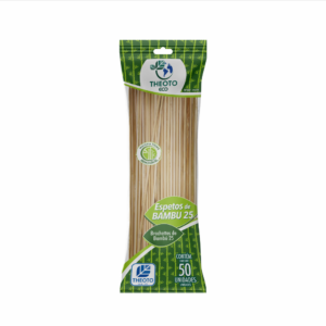 Espeto de Bambu 25 - 50 Unid.