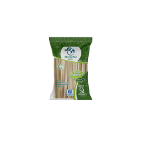 Palito Pirulito Bambu 9 - 50 Unid.