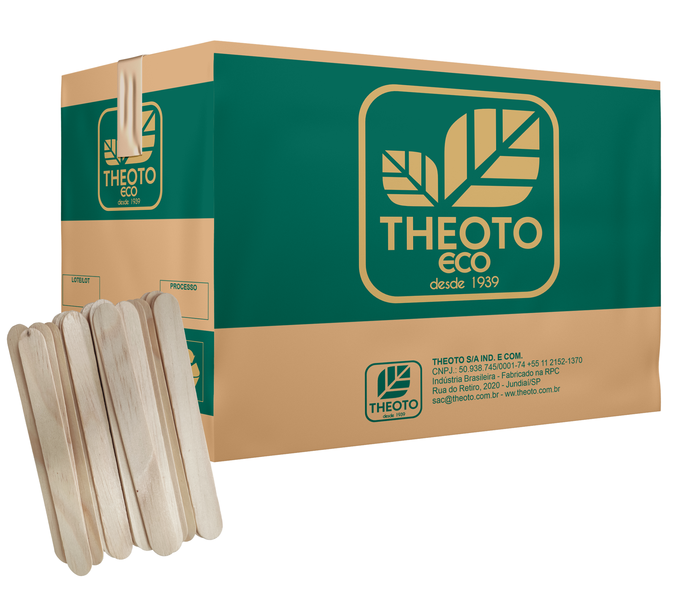 Espátula de depilação c/1000