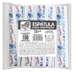Espátula depilação slim emb- 100 Unid.